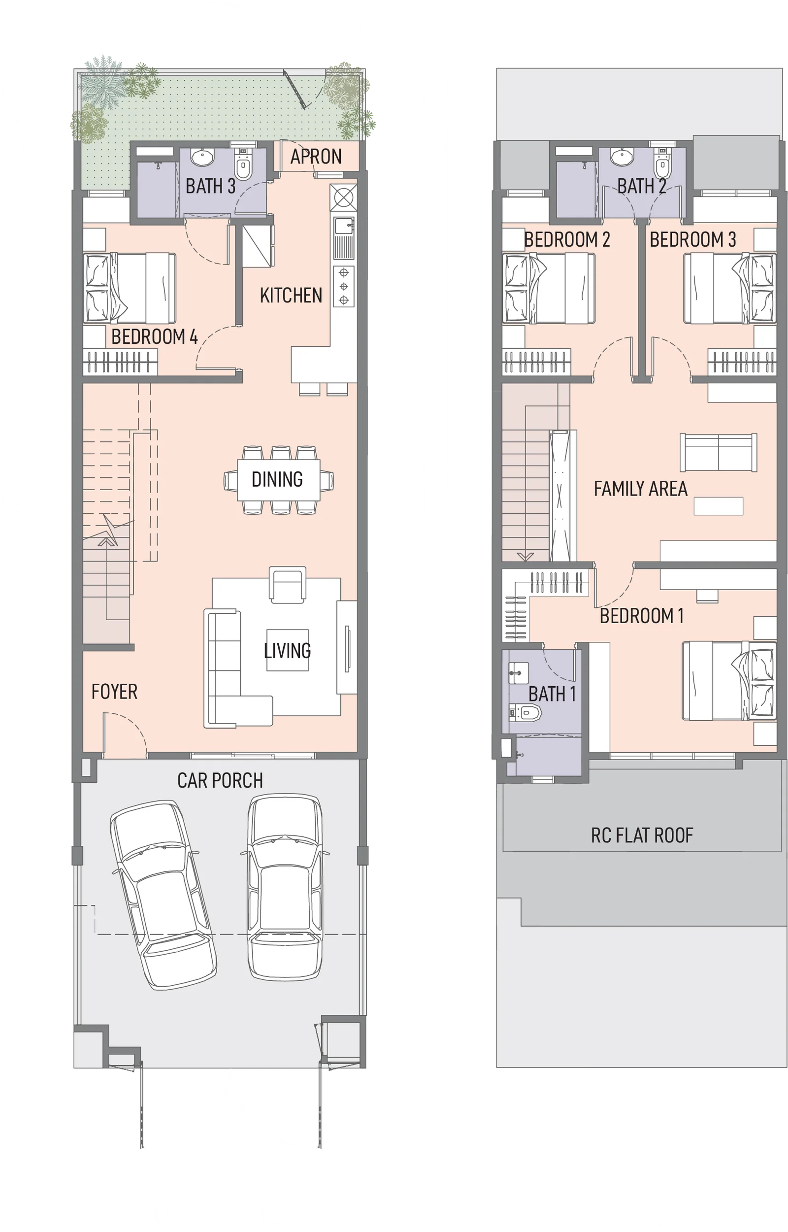 Type A floor plan